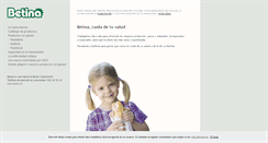 Desktop Screenshot of betina.es